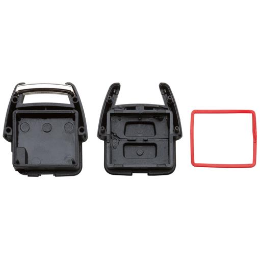 HURSG2N 2 Leergehäuse Hülle Reparatur Taster ohne Elektronik abgebrochen Gehäuse Schlüsselbart Autoschlüssel Fahrzeugschlüssel Defekt Rohling