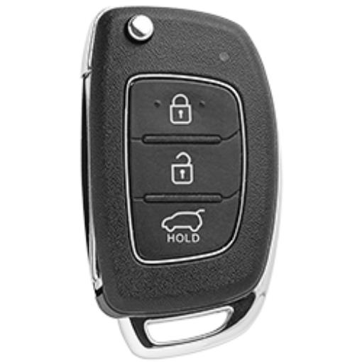 Autoschlüssel mit Funkfernbedienung geeignet für Hyundai